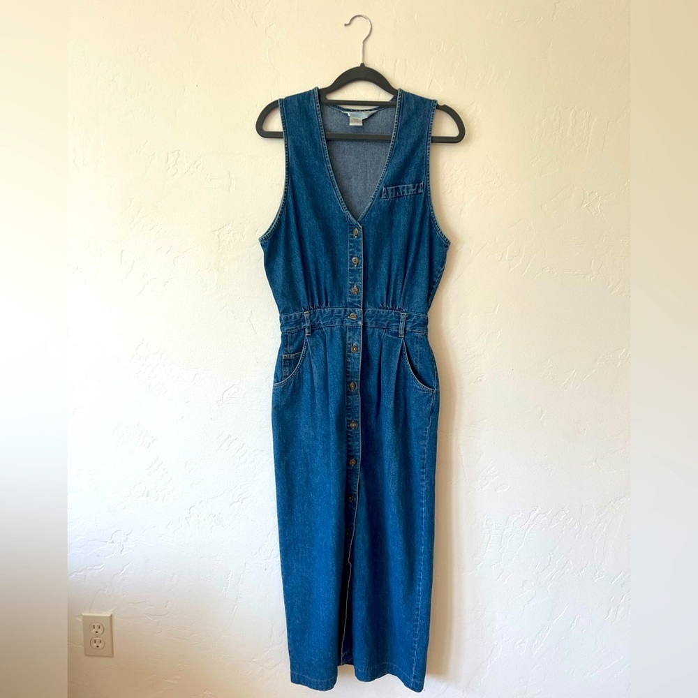 Vintage All Week Long denim dress, Size 4